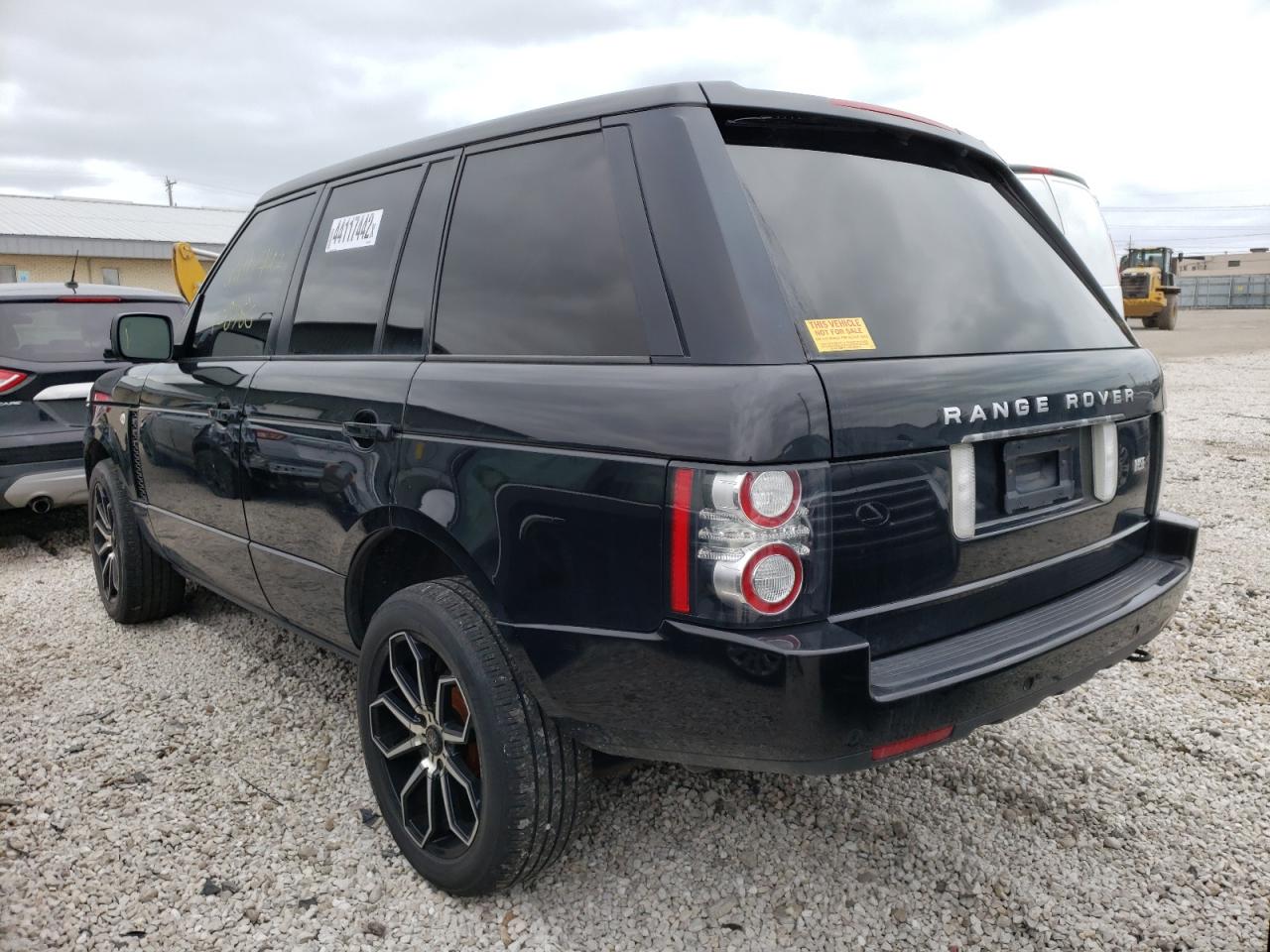 Photo 3 from auction – 2012 LAND ROVER RANGE ROVE with VIN SALMF1D48CA393398