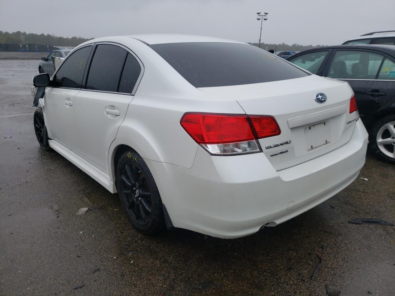 Photo 3 from auction – 2012 SUBARU LEGACY 2.5 with VIN 4S3BMAC66C1009514