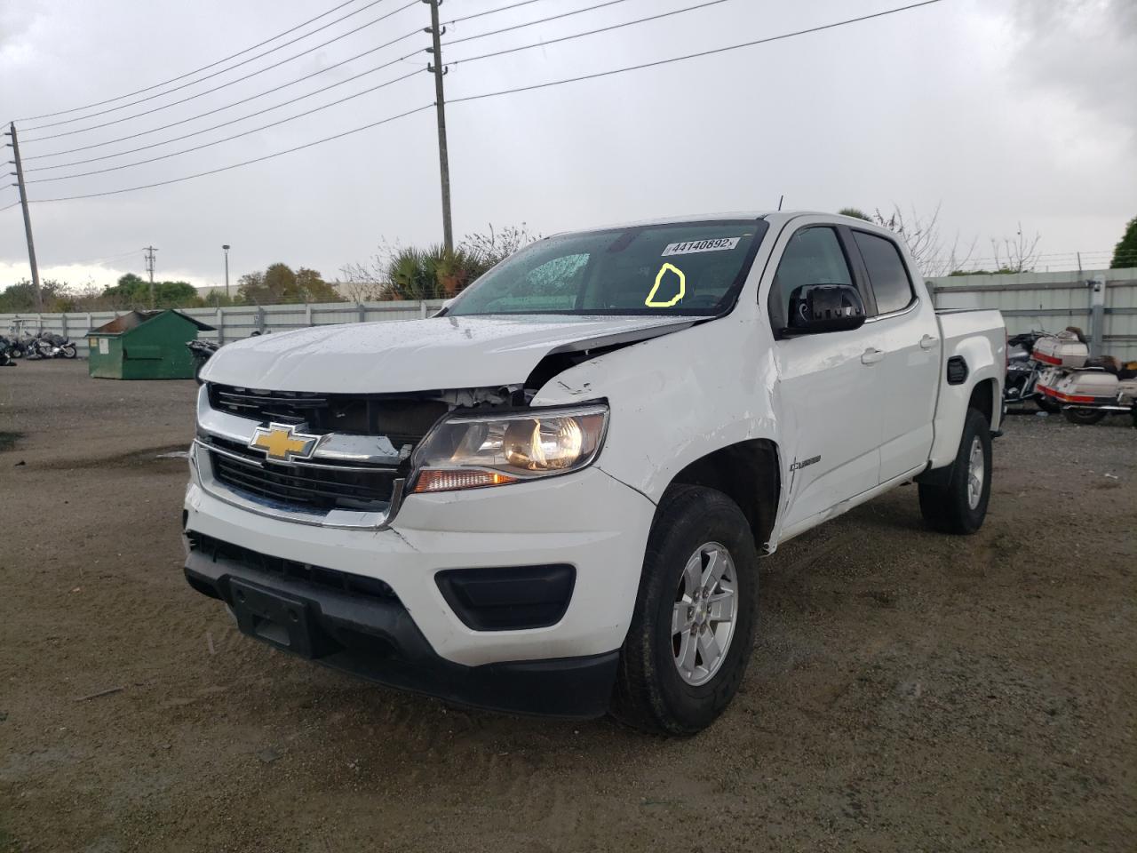 Photo 2 from auction – 2017 CHEVROLET COLORADO with VIN 1GCGSBEA2H1193490