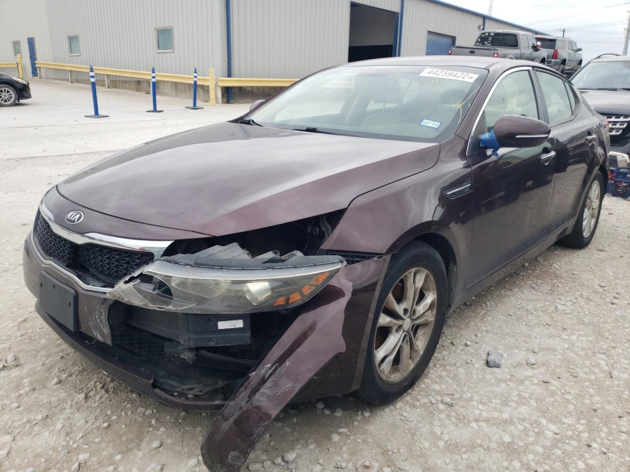 Photo 2 from auction – 2013 KIA OPTIMA LX with VIN 5XXGM4A75DG097917