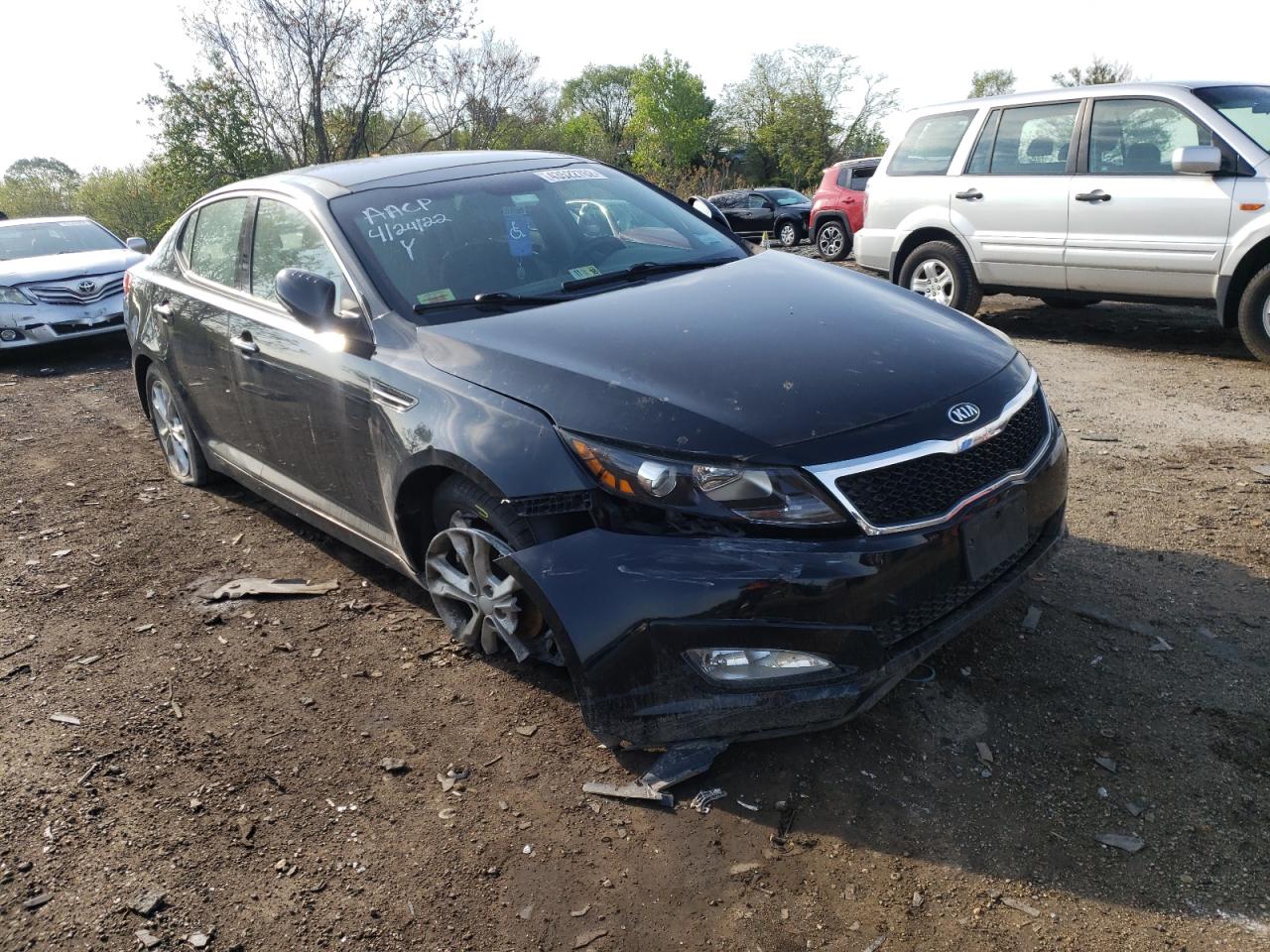 KIA OPTIMA EX 2013 with VIN 5XXGN4A71DG106819 - Photo from auction