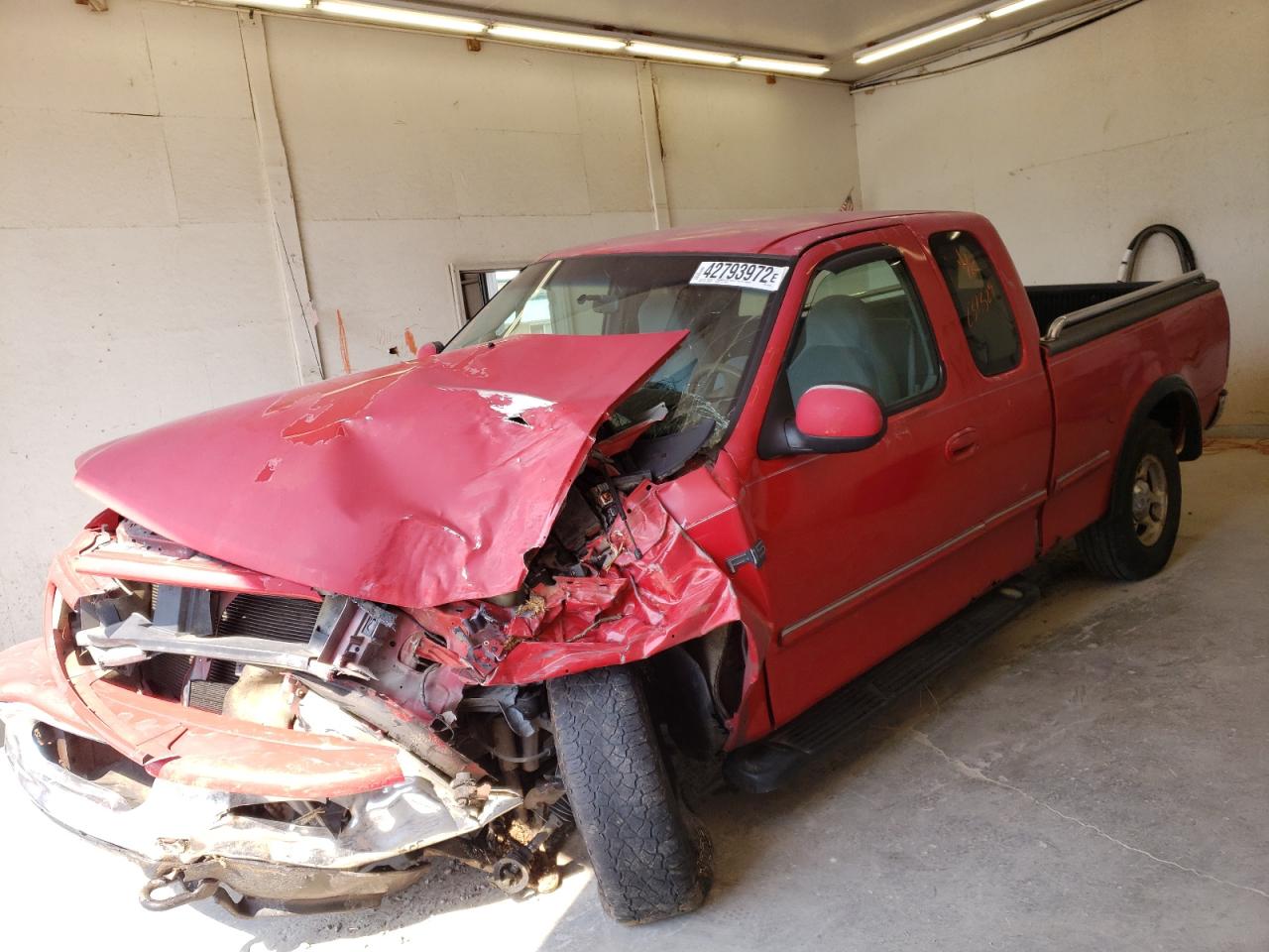 Photo 2 from auction – 1997 FORD F150 with VIN 1FTDX18W8VNB93505
