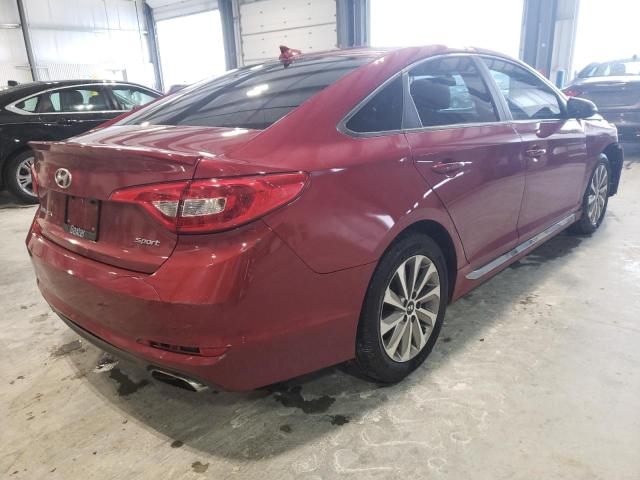 Photo 4 from auction – 2016 HYUNDAI SONATA SPO with VIN 5NPE34AF2GH265121