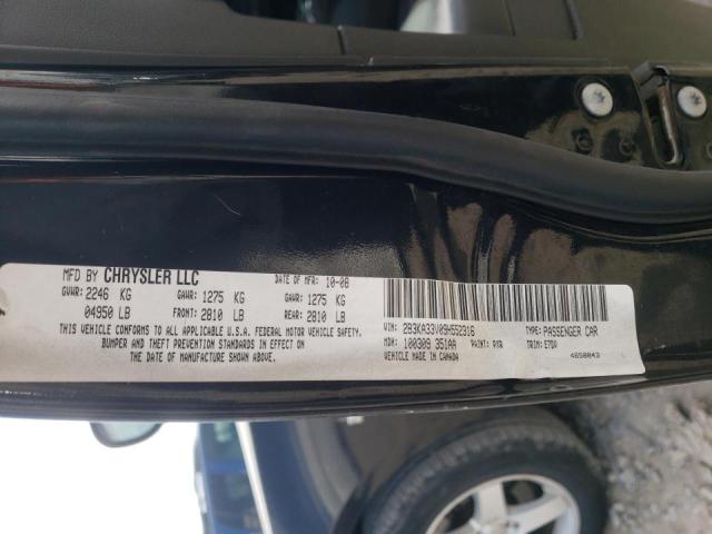 Photo 10 from auction – 2009 DODGE CHARGER SX with VIN 2B3KA33V09H552316