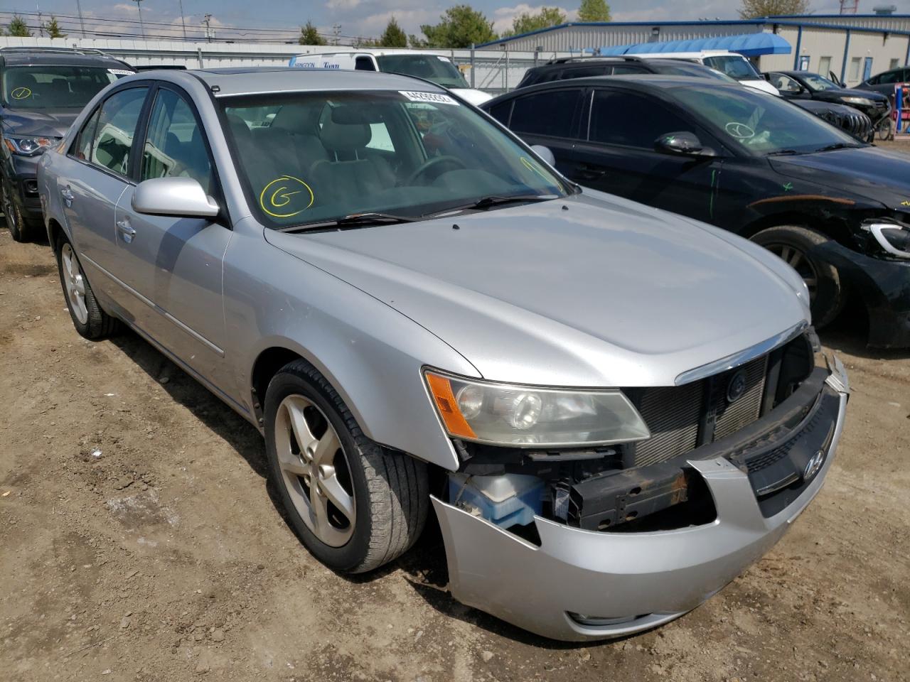 HYUNDAI SONATA SE 2007 with VIN 5NPEU46F77H282017 - Photo from auction