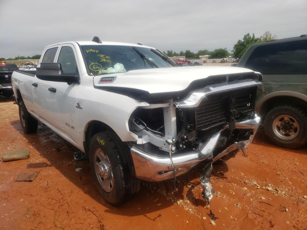 RAM 2500 TRADE 2022 with VIN 3C6UR5HLXNG117419 - Photo from auction
