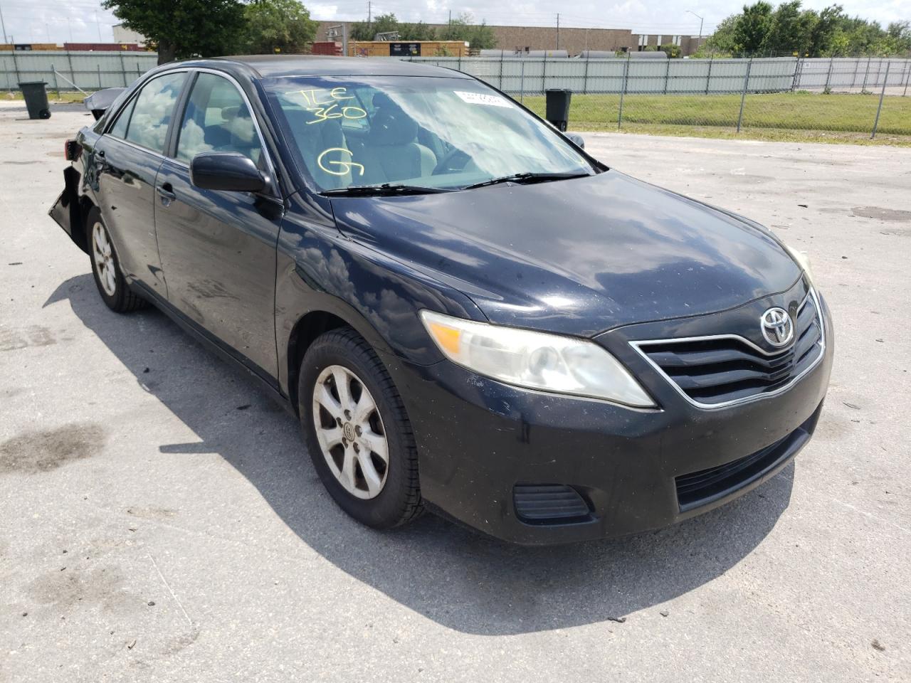 TOYOTA CAMRY BASE 2011 with VIN 4T4BF3EK2BR203407 - Photo from auction