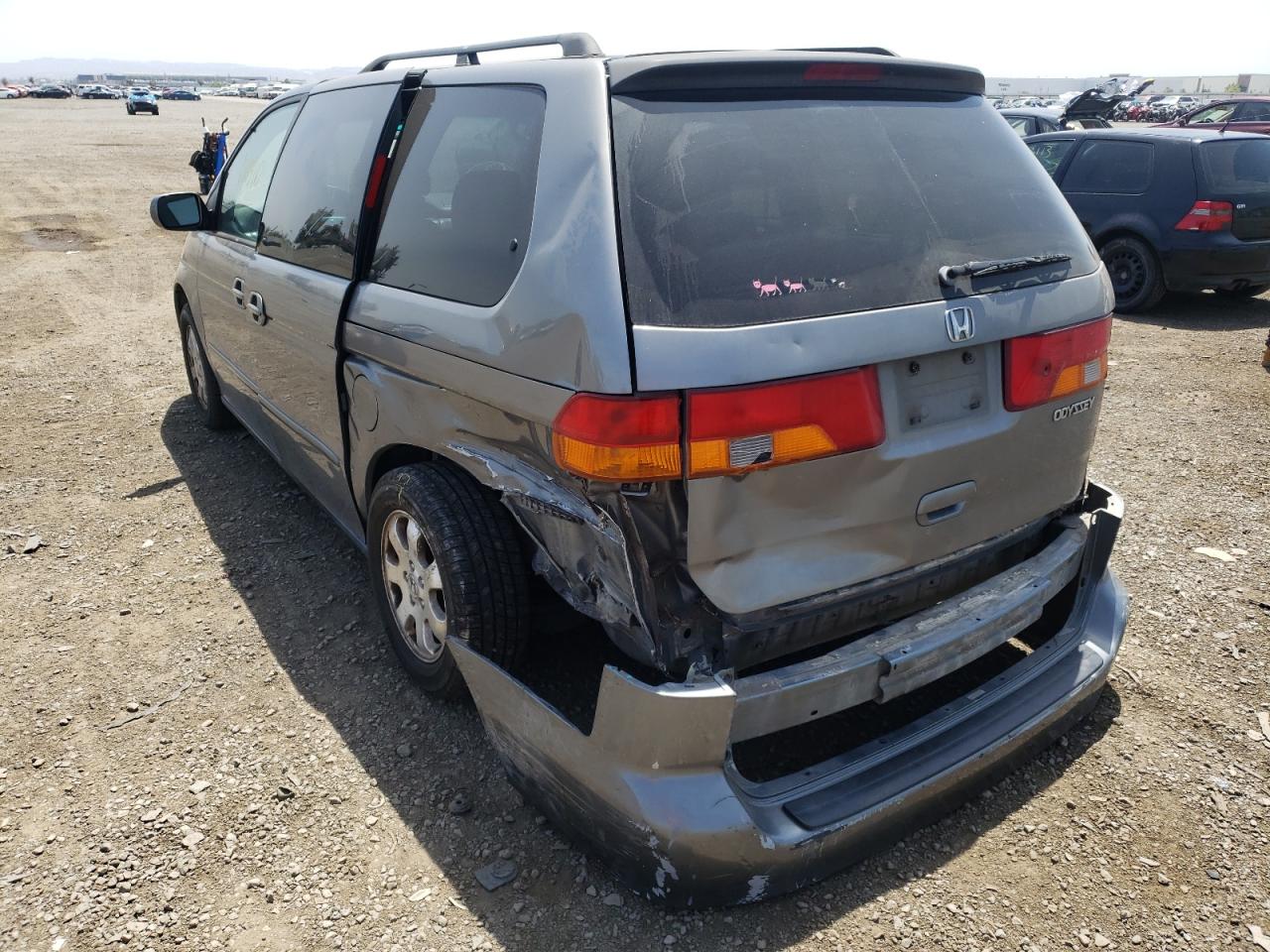 Photo 3 from auction – 2002 HONDA ODYSSEY EX with VIN 5FNRL186X2B025814