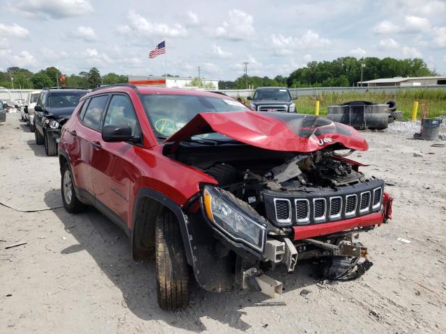 JEEP COMPASS SP 2018 with VIN 3C4NJCAB7JT124744 - Photo from auction
