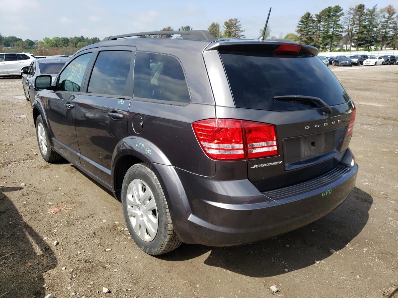 Photo 3 from auction – 2018 DODGE JOURNEY SE with VIN 3C4PDCABXJT530971