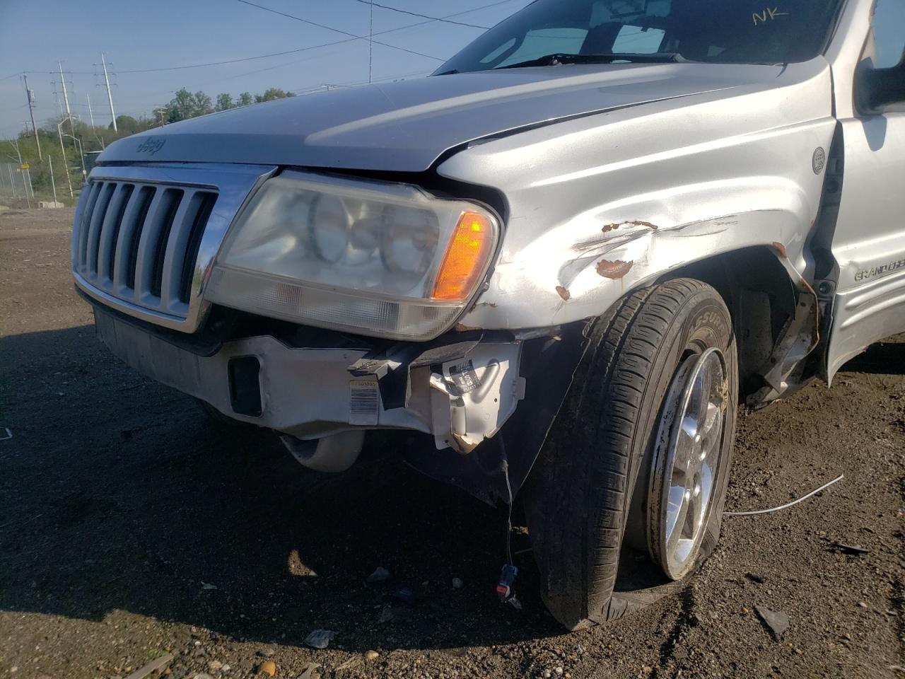 Photo 9 from auction – 2004 JEEP GRAND CHER with VIN 1J4GW58N74C365834