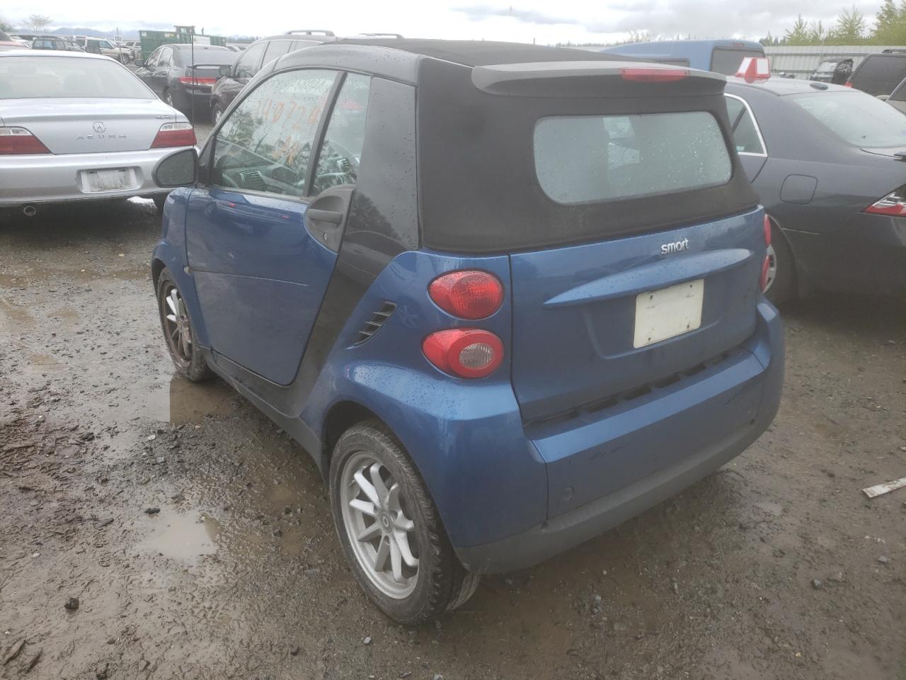 Photo 3 from auction – 2008 SMART FORTWO PAS with VIN WMEEK31X18K130495