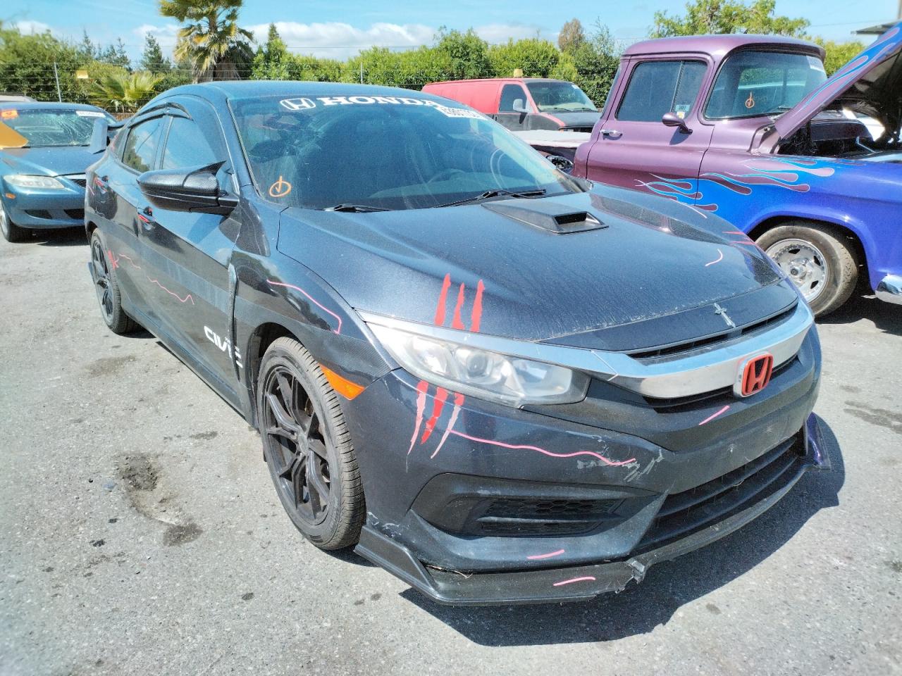 HONDA CIVIC LX 2016 with VIN 19XFC2F54GE246468 - Photo from auction