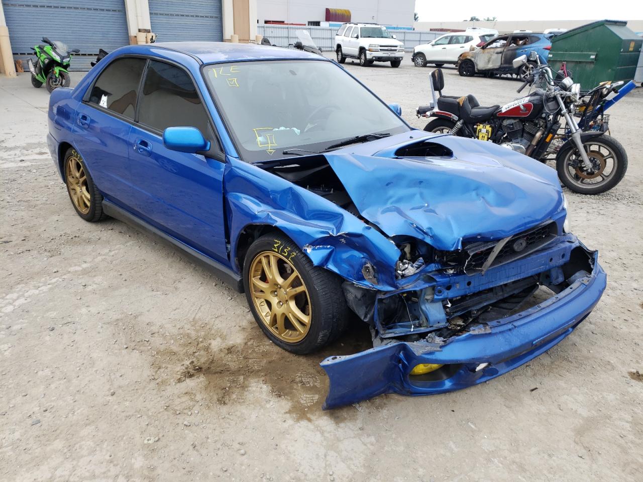 SUBARU IMPREZA WR 2002 with VIN JF1GD29692G526830 - Photo from auction