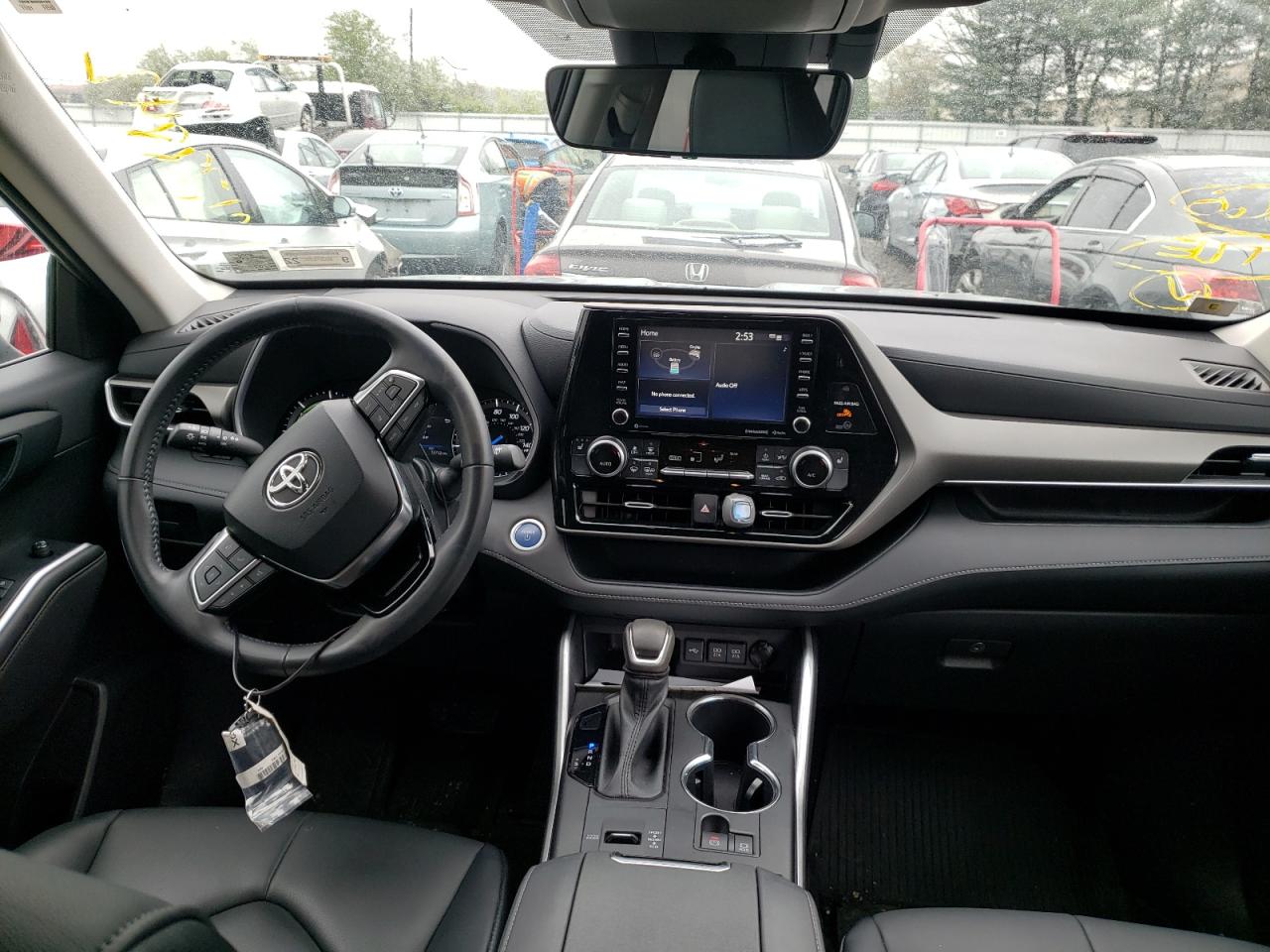 Photo 9 from auction – 2020 TOYOTA HIGHLANDER with VIN 5TDGBRCHXLS506791