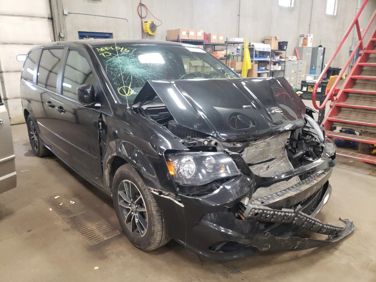 DODGE GRAND CARA 2016 with VIN 2C4RDGBG3GR184719 - Photo from auction