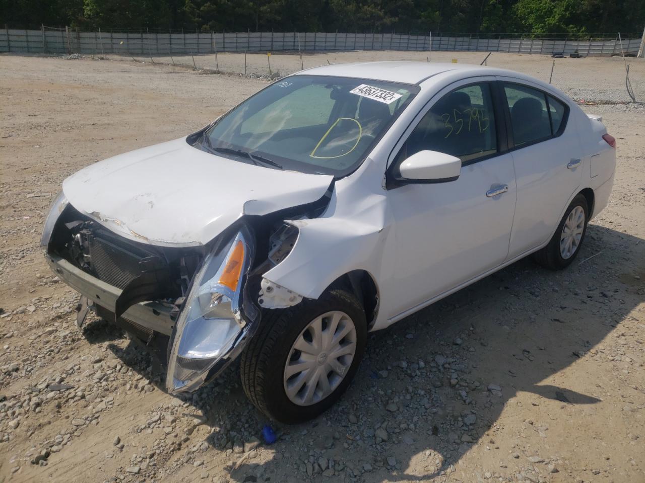 Photo 2 from auction – 2019 NISSAN VERSA S with VIN 3N1CN7AP0KL831509