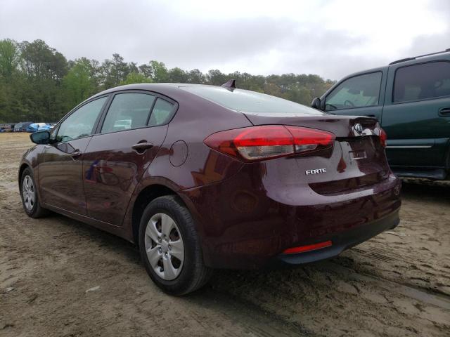 Photo 3 from auction – 2017 KIA FORTE LX with VIN 3KPFK4A71HE032076