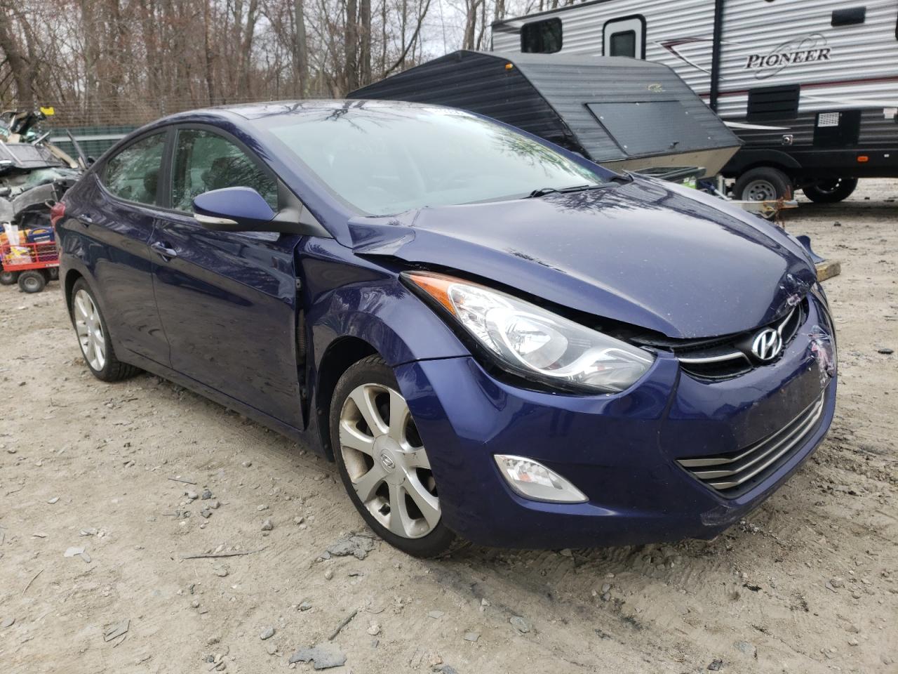 HYUNDAI ELANTRA GL 2012 with VIN 5NPDH4AE1CH102068 - Photo from auction