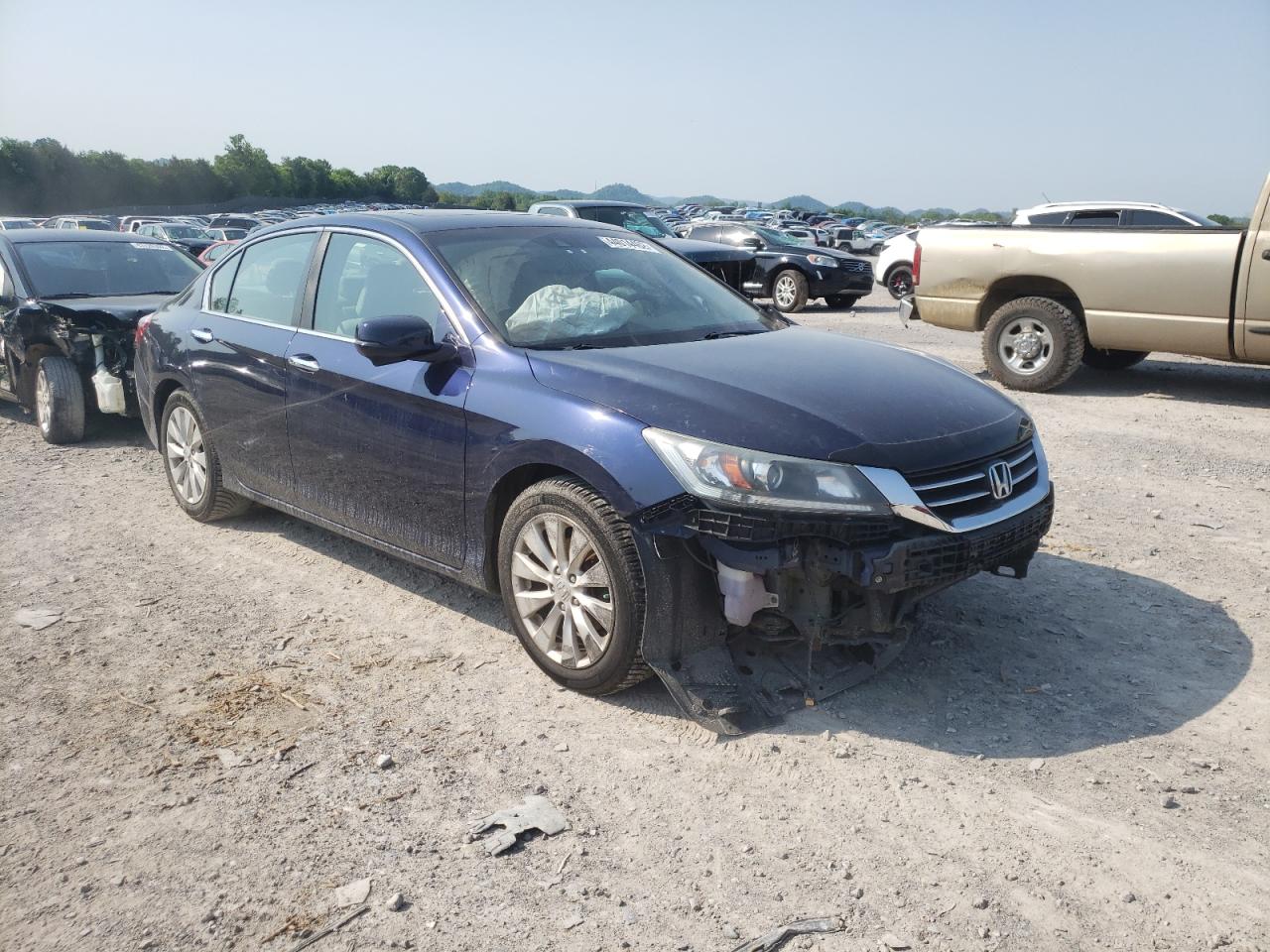 HONDA ACCORD EXL 2014 with VIN 1HGCR2F86EA196153 - Photo from auction
