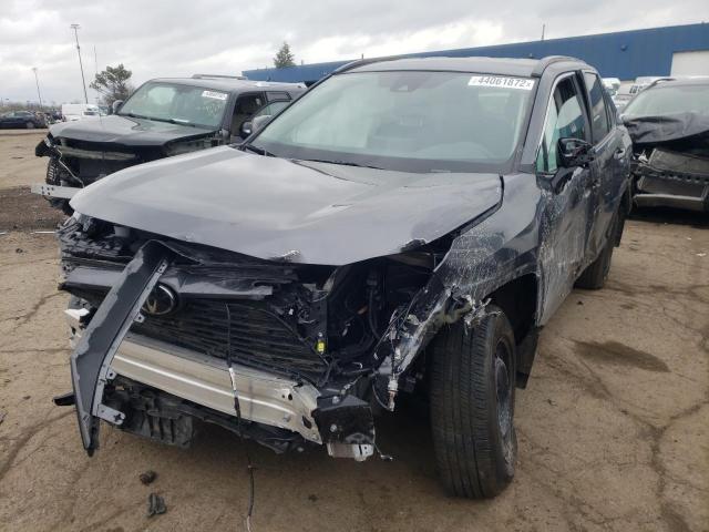 Photo 2 from auction – 2021 TOYOTA RAV4 LE with VIN 2T3H1RFV3MC094143