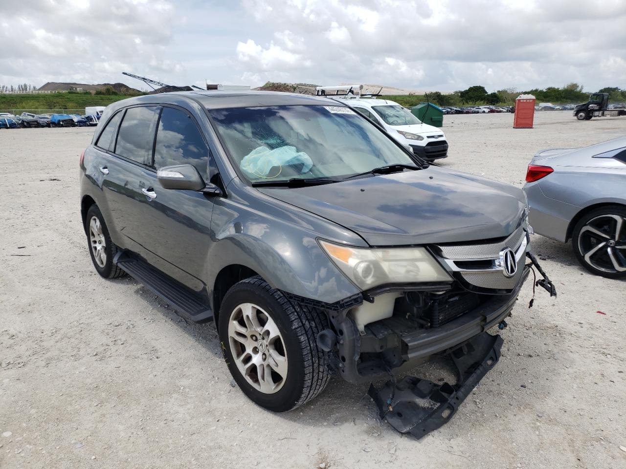 ACURA MDX 2007 with VIN 2HNYD28227H529023 - Photo from auction