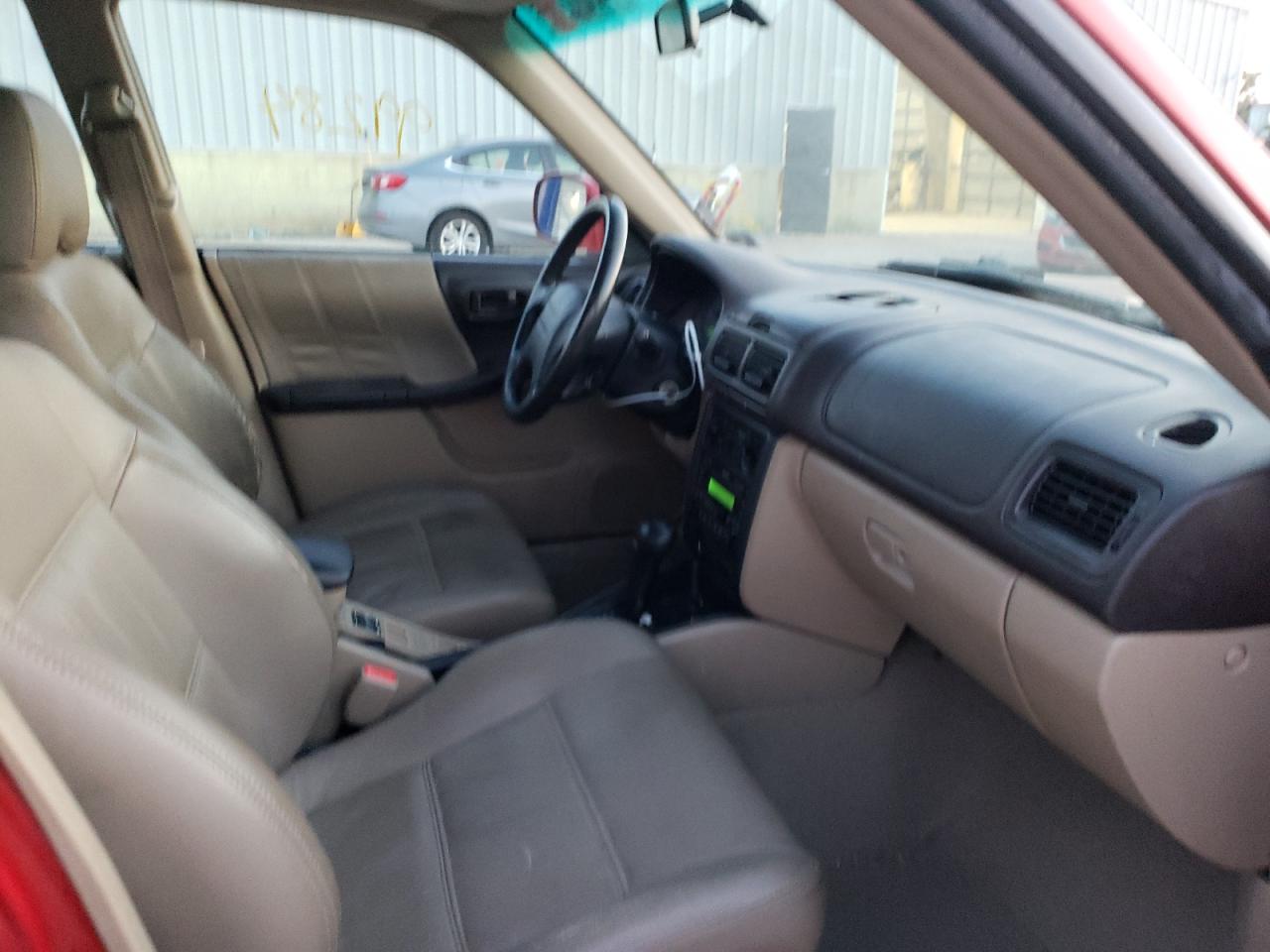 Photo 5 from auction – 2002 SUBARU FORESTER S with VIN JF1SF65662H722512