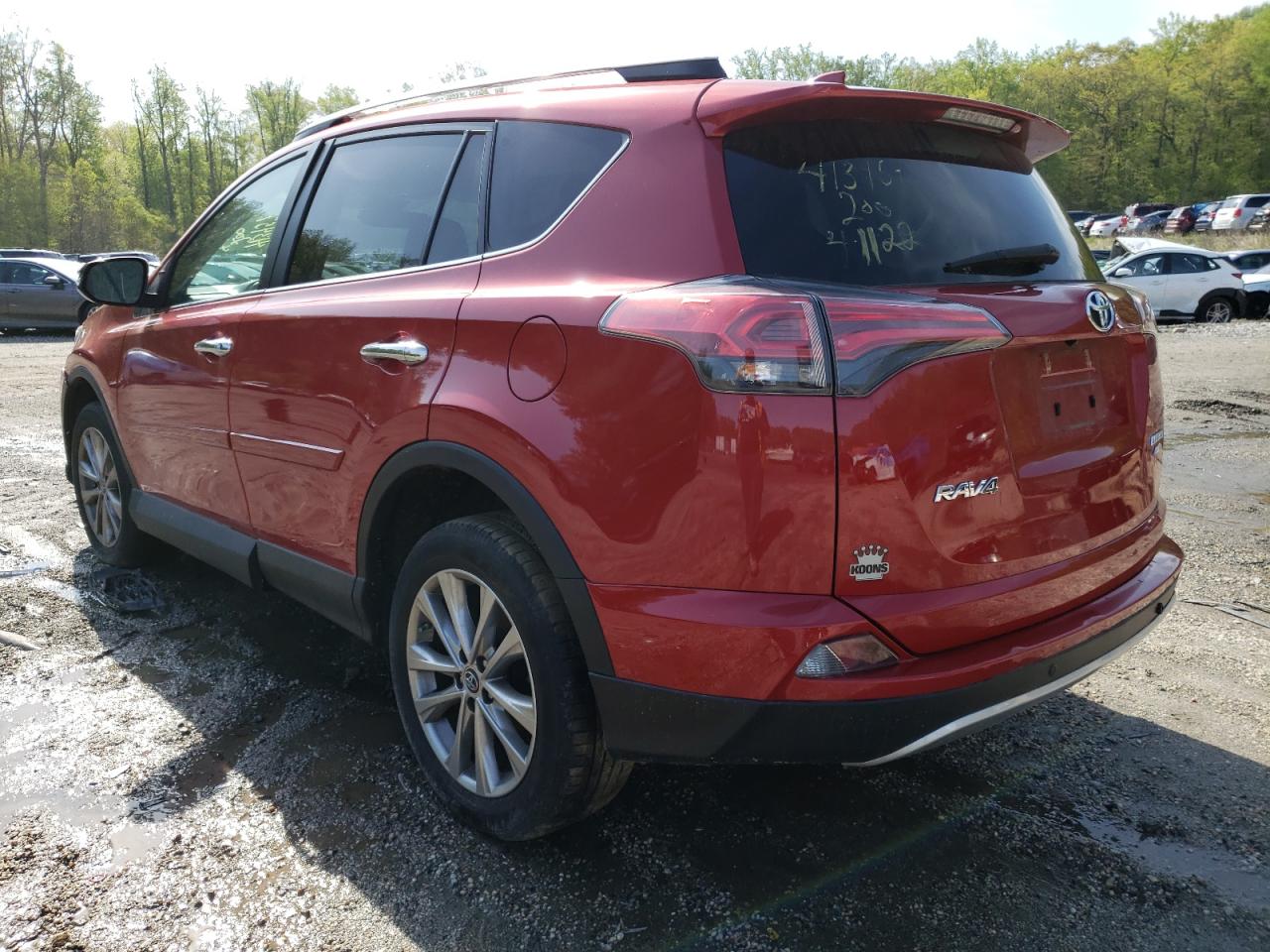 Photo 3 from auction – 2016 TOYOTA RAV4 LIMIT with VIN 2T3DFREV3GW459781