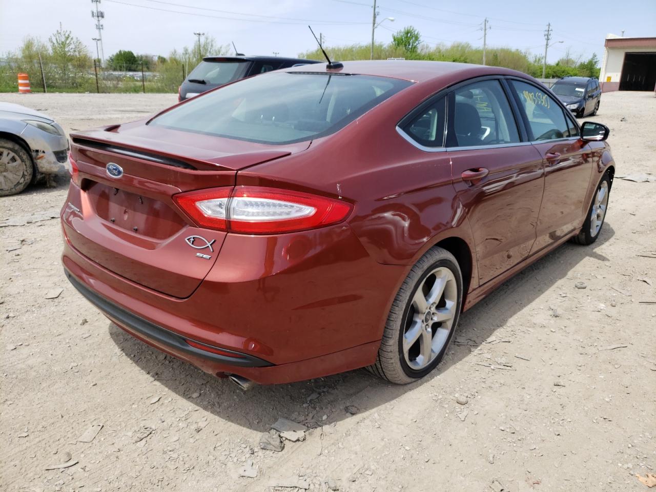 Photo 4 from auction – 2014 FORD FUSION SE with VIN 3FA6P0H78ER156453