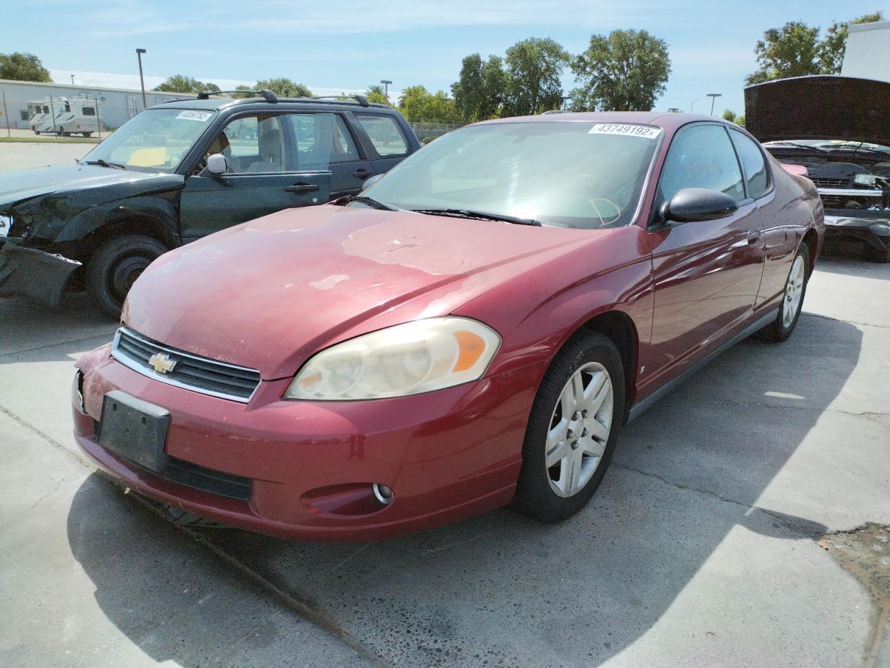 Photo 2 from auction – 2006 CHEVROLET MONTE CARL with VIN 2G1WK151669281210