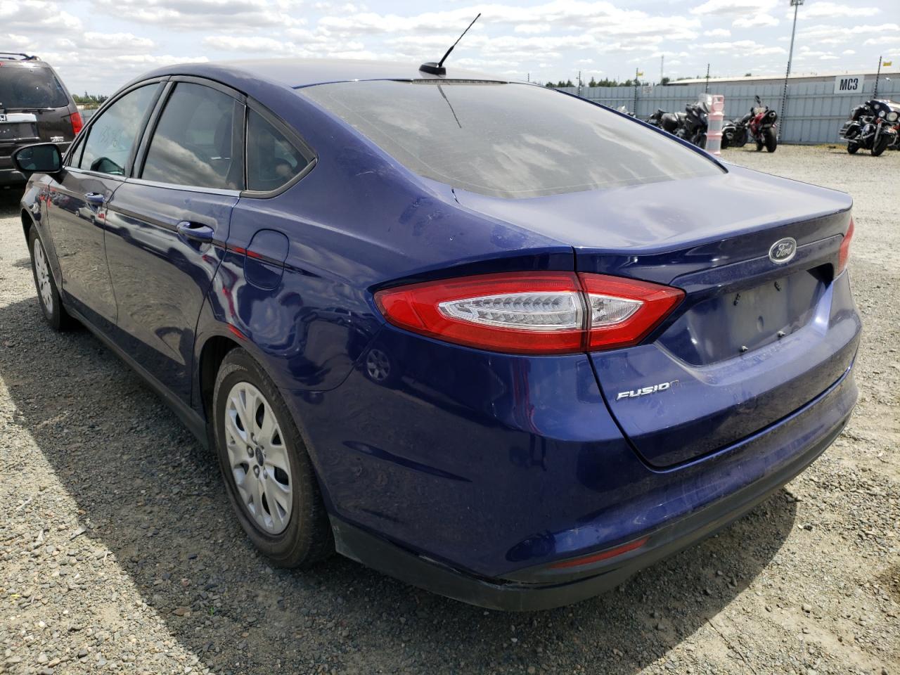 Photo 3 from auction – 2013 FORD FUSION S with VIN 3FA6P0G79DR216269