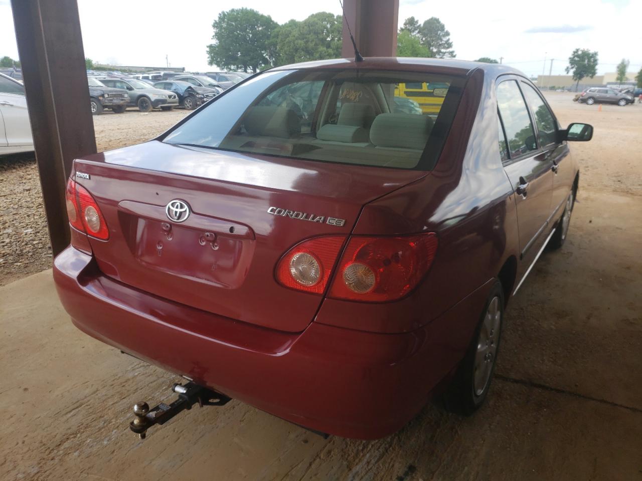 Photo 4 from auction – 2005 TOYOTA COROLLA CE with VIN 2T1BR32E35C415240
