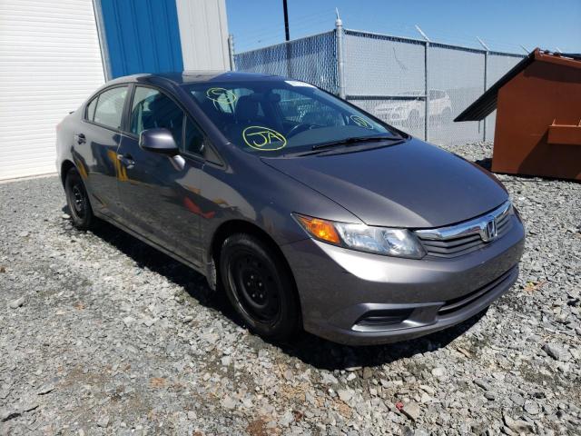 HONDA CIVIC EXL 2012 with VIN 2HGFB2F98CH002148 - Photo from auction