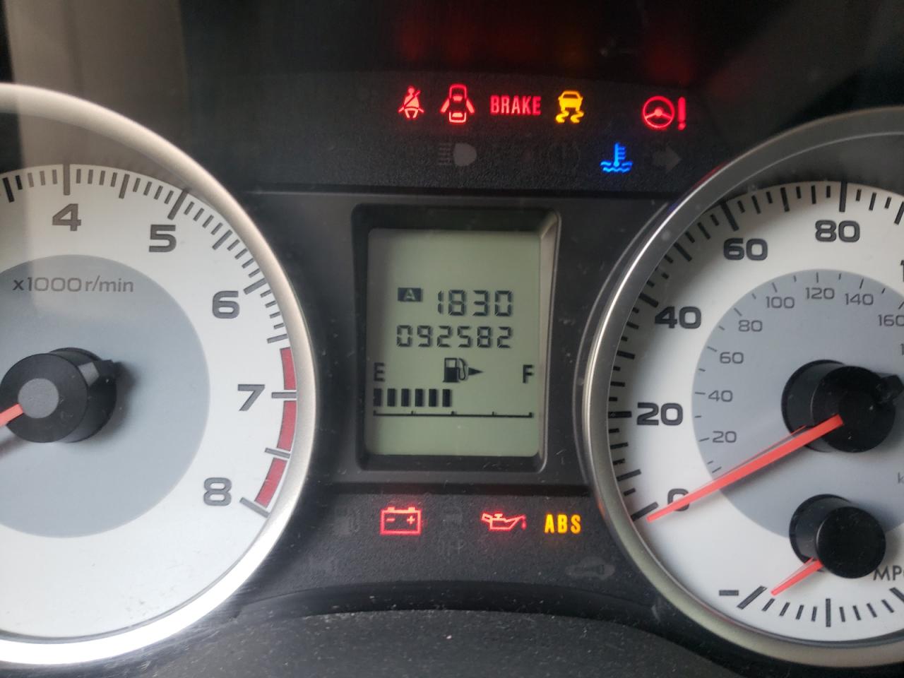 Photo 8 from auction – 2012 SUBARU IMPREZA SP with VIN JF1GPAL6XCG202815