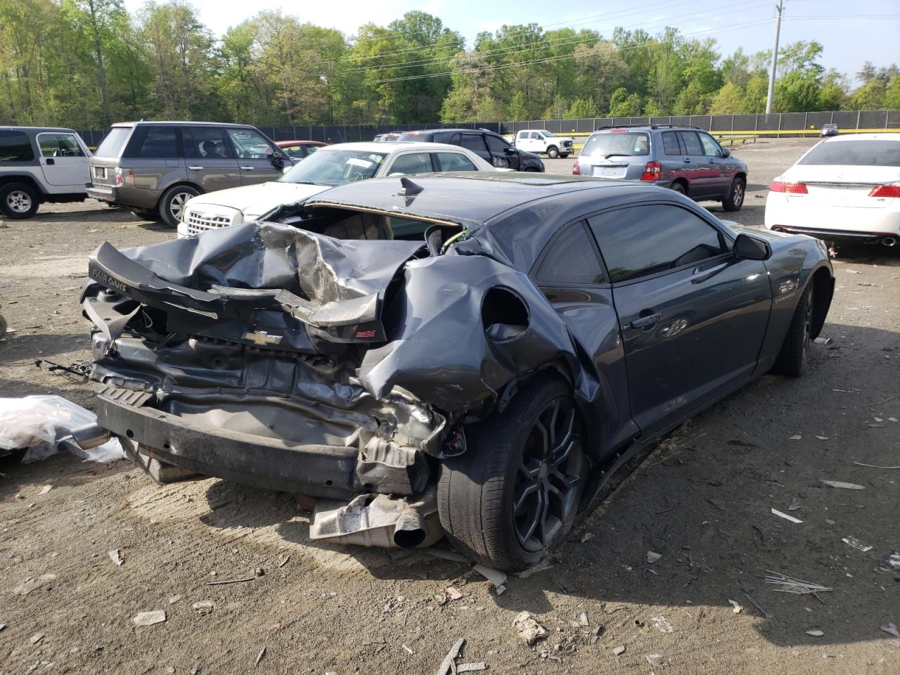 Photo 4 from auction – 2010 CHEVROLET CAMARO SS with VIN 2G1FK1EJ4A9119200