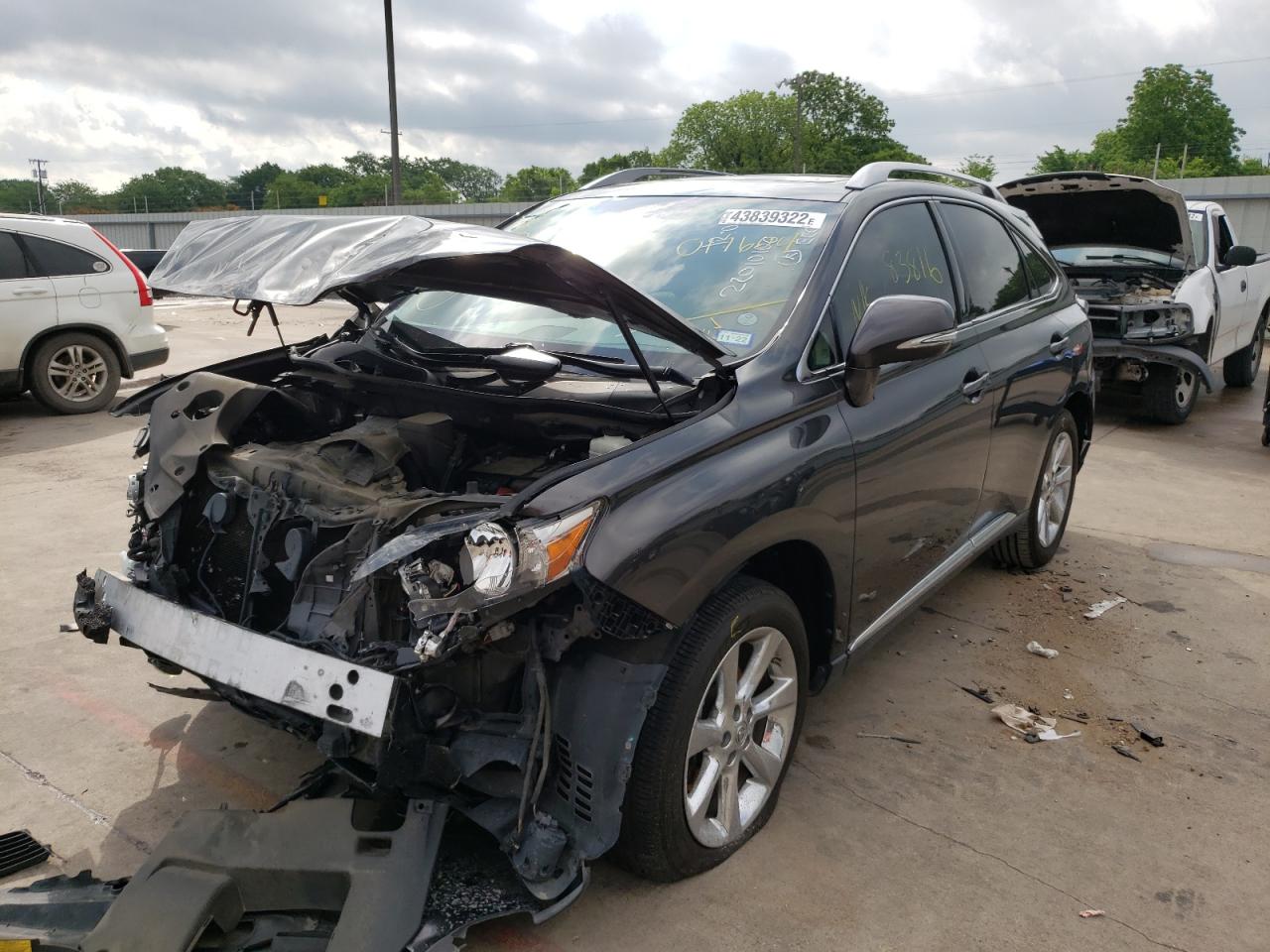 Photo 2 from auction – 2010 LEXUS RX 350 with VIN 2T2ZK1BA5AC017604