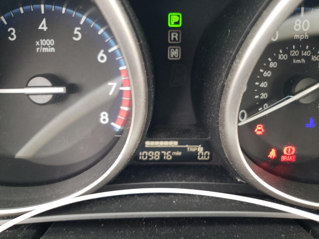 Photo 8 from auction – 2012 MAZDA 3 I with VIN JM1BL1L88C1635702