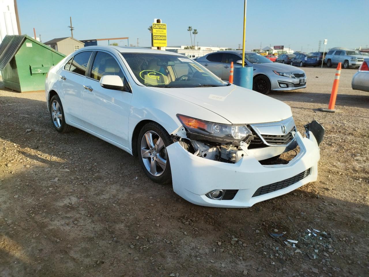 ACURA TSX 2013 with VIN JH4CU2F48DC000418 - Photo from auction