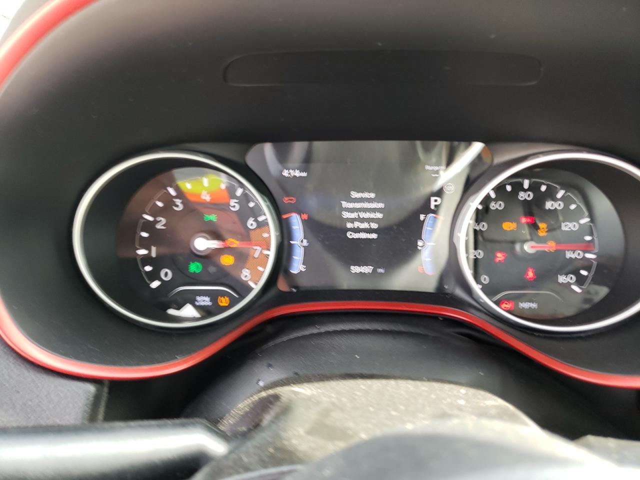 Photo 8 from auction – 2019 JEEP COMPASS TR with VIN 3C4NJDDB0KT650524