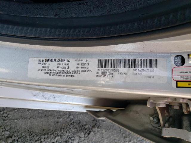 Photo 10 from auction – 2011 CHRYSLER 200 TOURIN with VIN 1C3BC1FG1BN525573