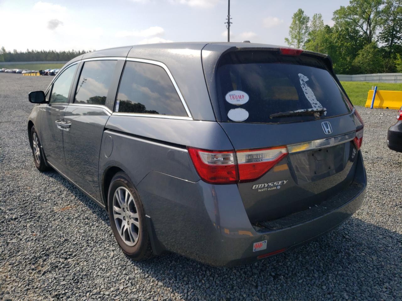 Photo 3 from auction – 2012 HONDA ODYSSEY EX with VIN 5FNRL5H67CB061615