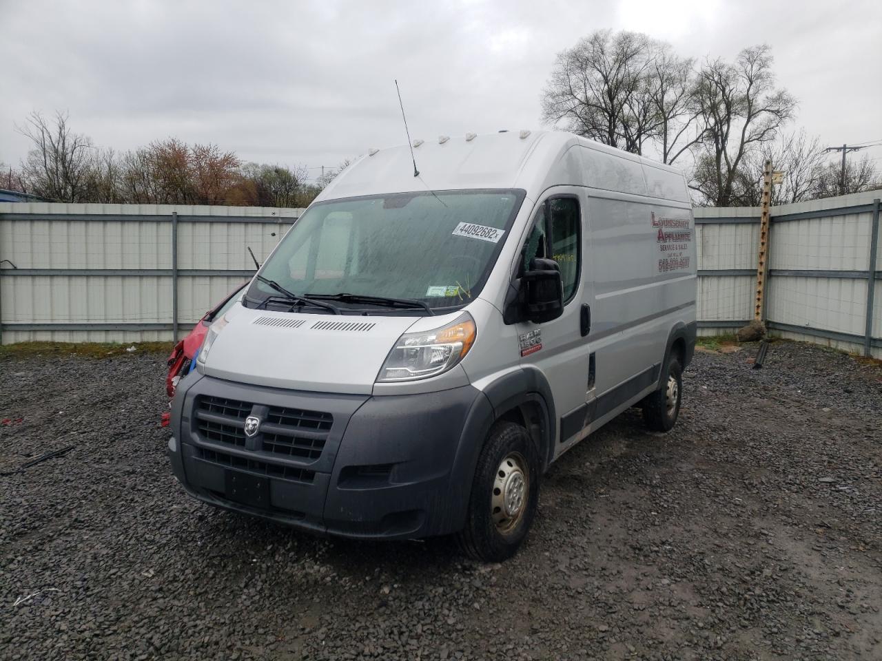 Photo 2 from auction – 2015 RAM PROMASTER with VIN 3C6TRVBD9FE510130
