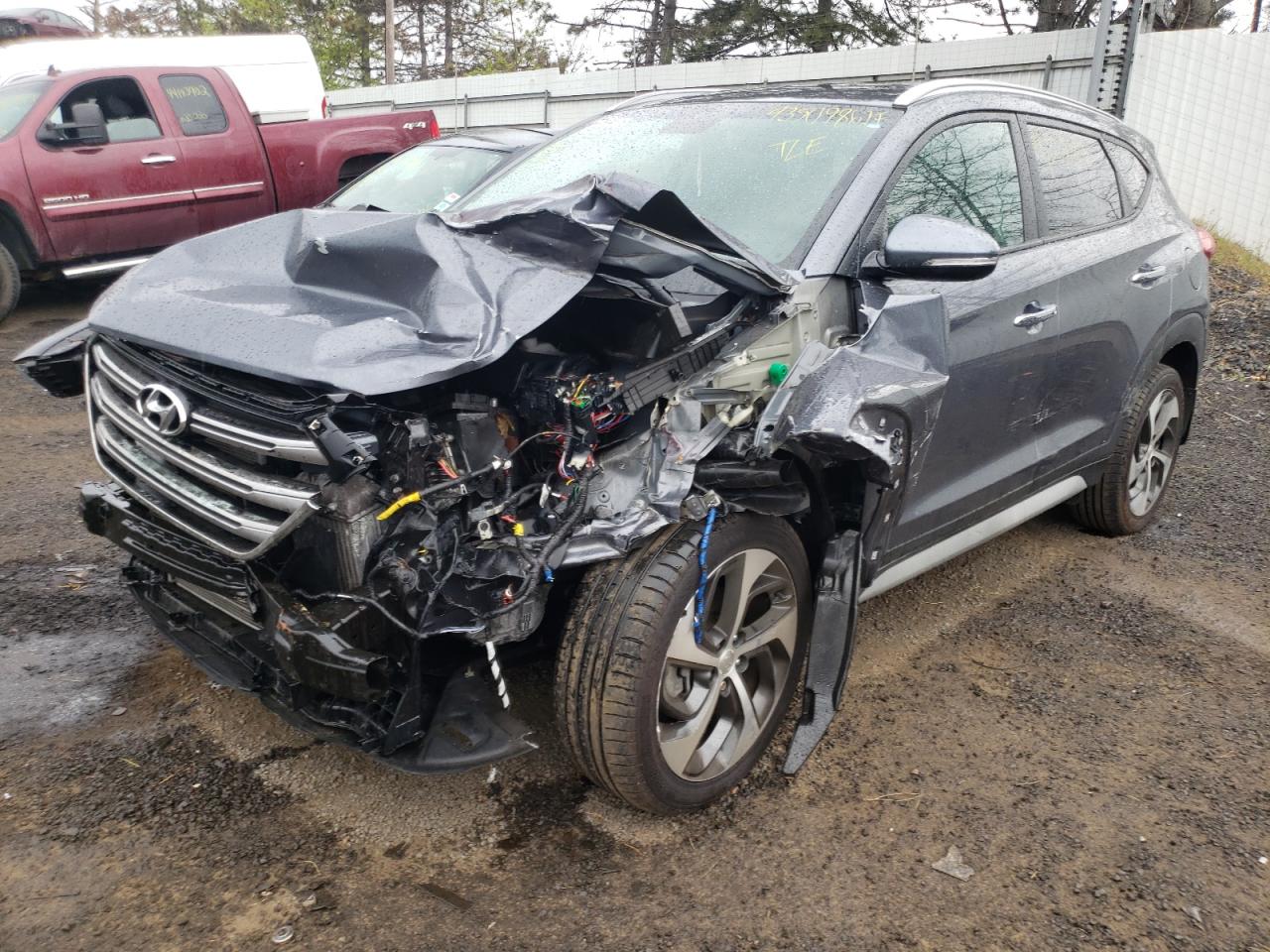 Photo 2 from auction – 2018 HYUNDAI TUCSON VAL with VIN KM8J3CA25JU642460