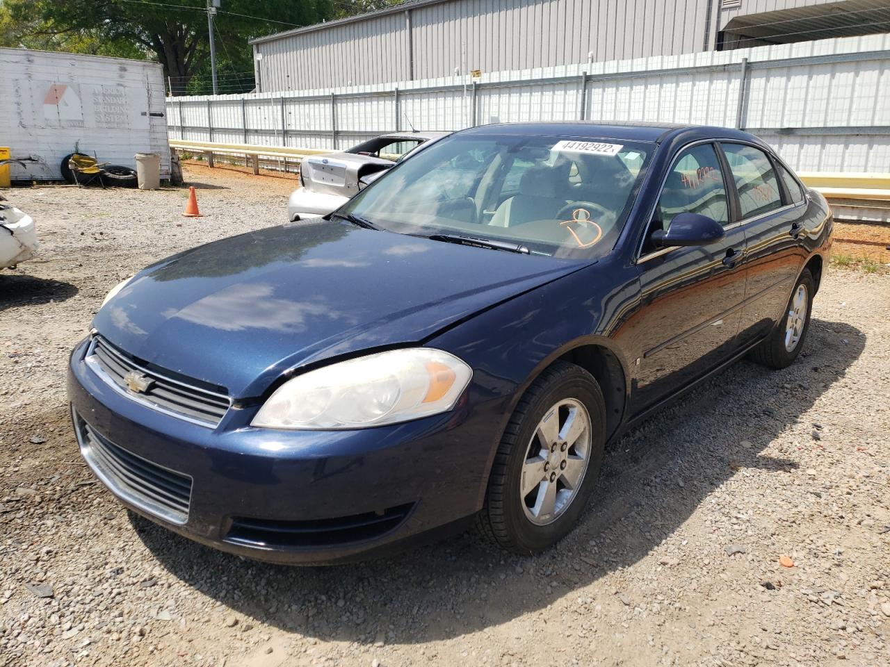 Photo 2 from auction – 2007 CHEVROLET IMPALA LT with VIN 2G1WT58KX79377058