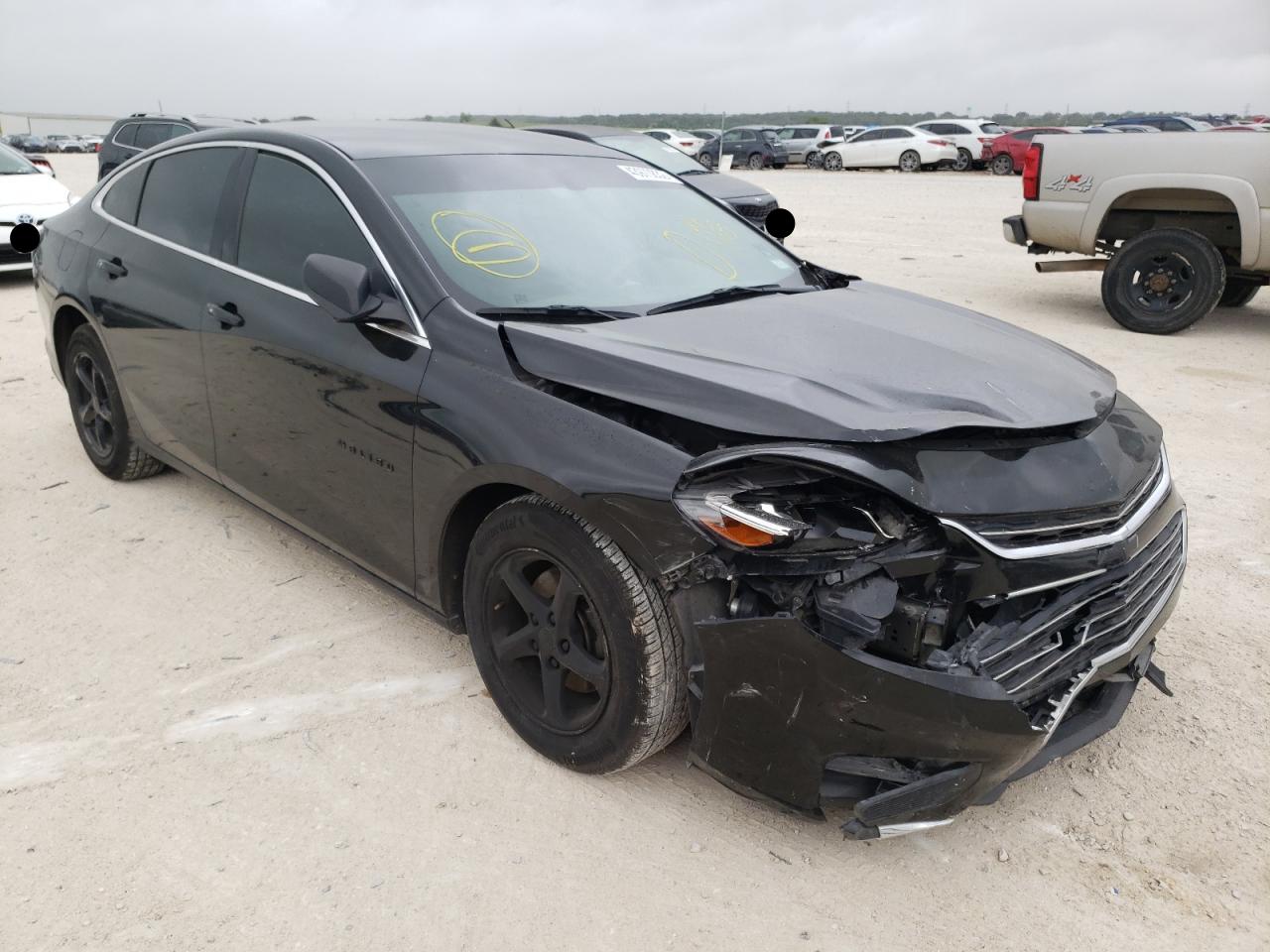 CHEVROLET MALIBU LS 2017 with VIN 1G1ZB5ST3HF192005 - Photo from auction
