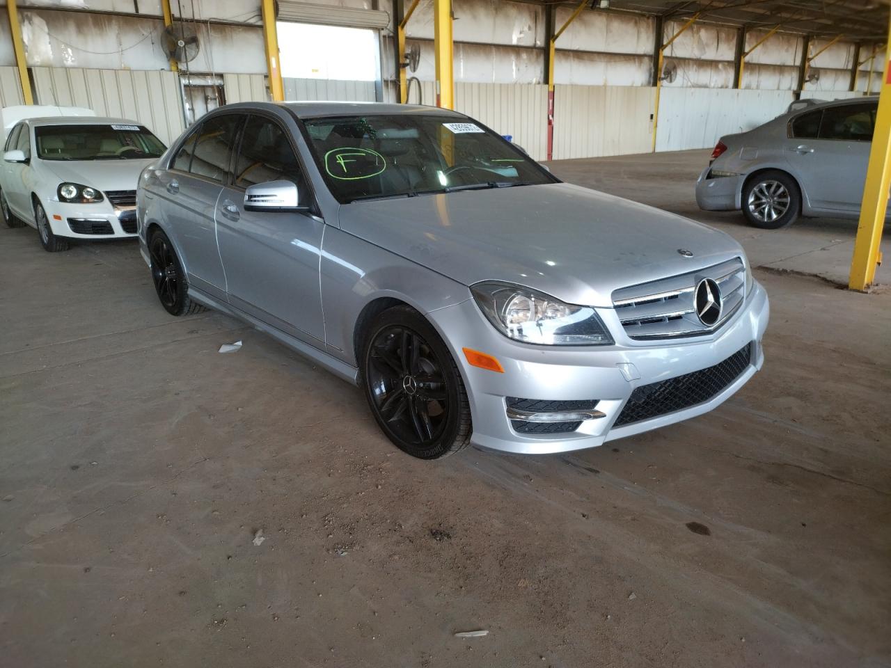 MERCEDES-BENZ C 250 2012 with VIN WDDGF4HB1CA643634 - Photo from auction