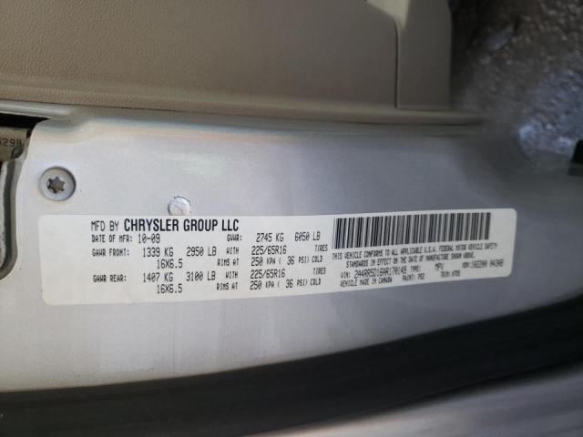 Photo 10 from auction – 2010 CHRYSLER TOWN & COU with VIN 2A4RR5D16AR170149