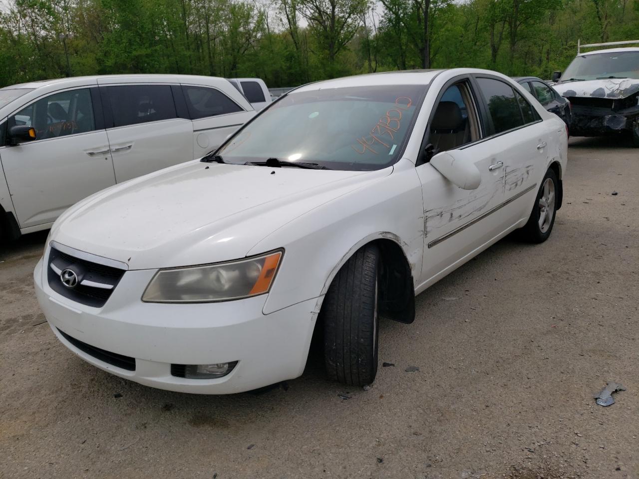 Photo 9 from auction – 2008 HYUNDAI SONATA with VIN 5NPEU46F38H310218