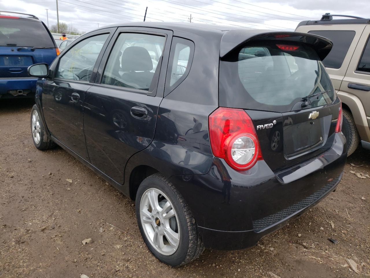 Photo 3 from auction – 2010 CHEVROLET AVEO LS with VIN KL1TD6DE9AB048085