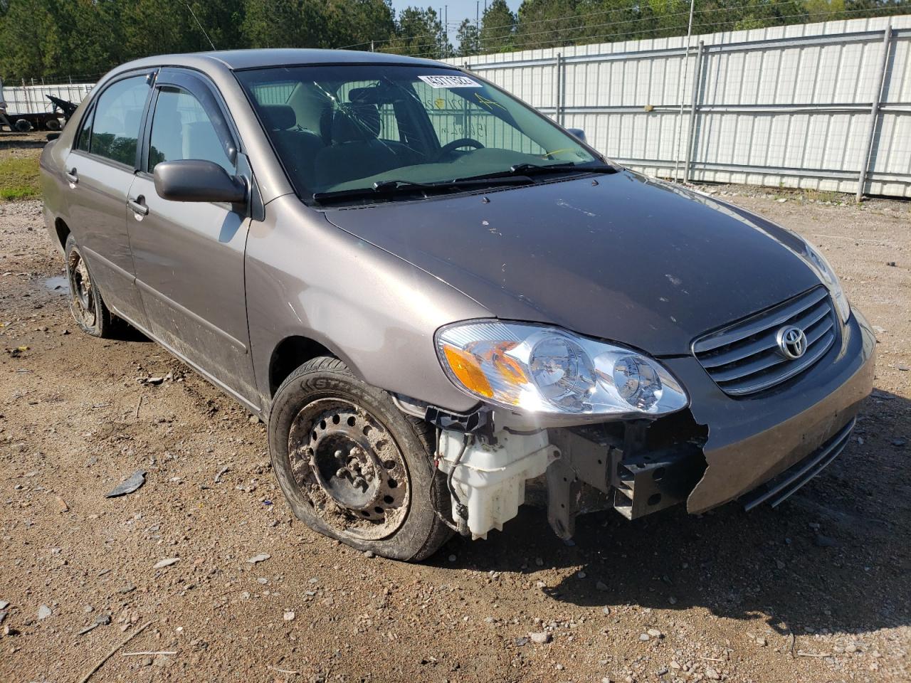 TOYOTA COROLLA CE 2003 with VIN 1NXBR32E03Z166228 - Photo from auction